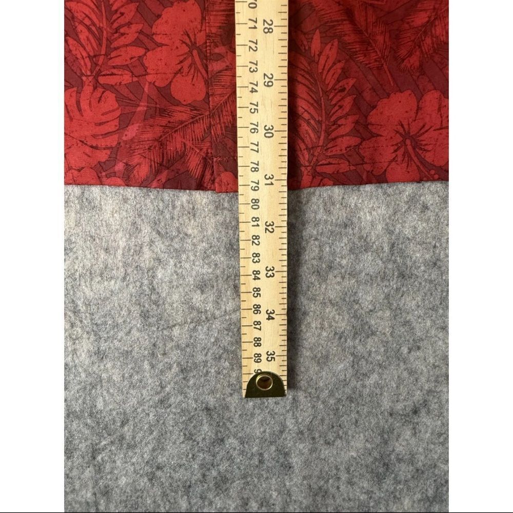 Colosseum Shirt‎ Men's Medium Red Floral Alabama Crimson Tide Collared Button-Up - Picture 5 of 6